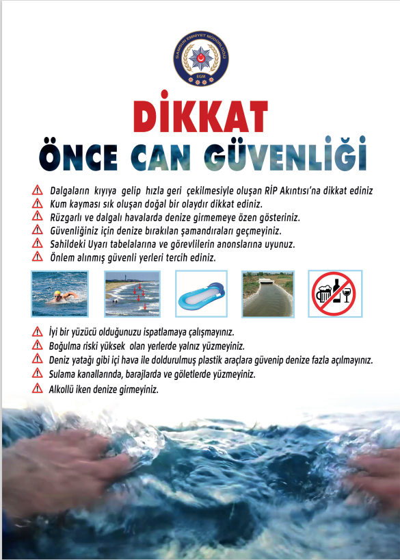 BOĞULMA RİSKİNİ AZALTMAK İÇİN ALINACAK TEMEL ÖNLEMLER